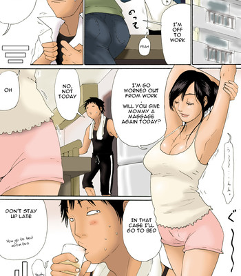 While mommy is sleeping comic porn sex 11