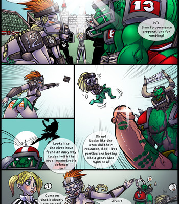 Wood Elfs Vs Orks SEX BOWL! comic porn sex 2