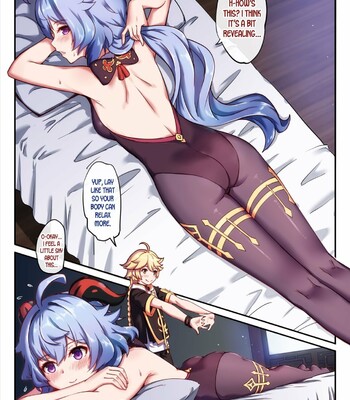 Working Overtime With Ganyu comic porn sex 4