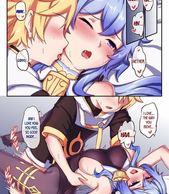 Working Overtime With Ganyu comic porn sex 17