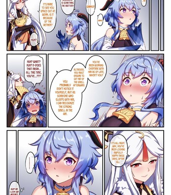 Working Overtime With Ganyu comic porn sex 21