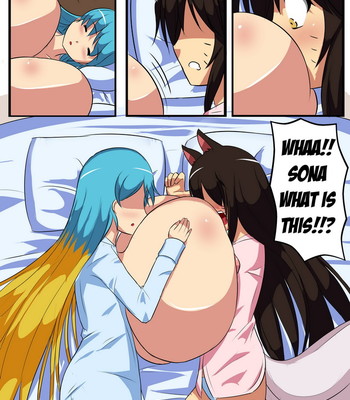 [Xano501] Sona x Ahri: Lovely Boobies (League of L comic porn sex 4