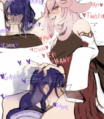 Yae X Ei comic porn sex 3