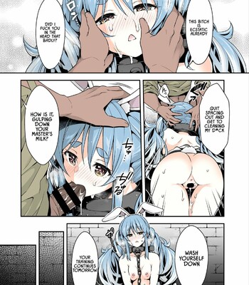 Yasei no Usagi ga Nakama ni Naritasou ni Kochira wo Miteiru “Darkness” | Wild Rabbit Is Looking At You As If It Wants To Be Friends “Darkness”  [Semicolor] comic porn sex 9