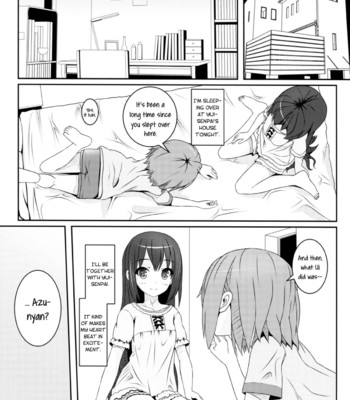 Yoru no aida dake no mahou | magic for nighttime only (k-on!) comic porn sex 5