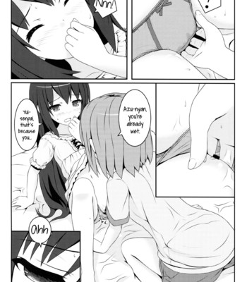 Yoru no aida dake no mahou | magic for nighttime only (k-on!) comic porn sex 8