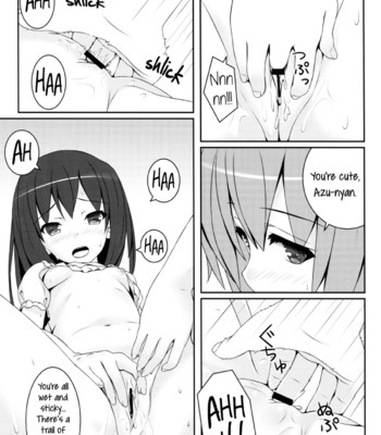 Yoru no aida dake no mahou | magic for nighttime only (k-on!) comic porn sex 9