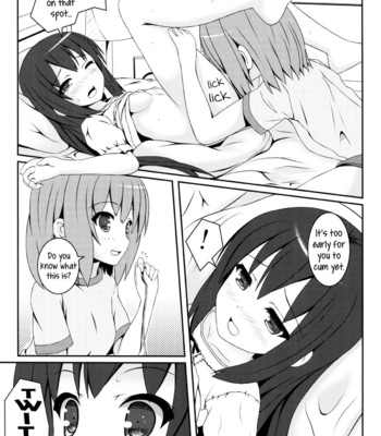 Yoru no aida dake no mahou | magic for nighttime only (k-on!) comic porn sex 11
