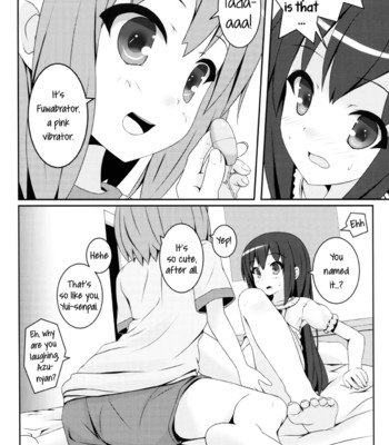 Yoru no aida dake no mahou | magic for nighttime only (k-on!) comic porn sex 12