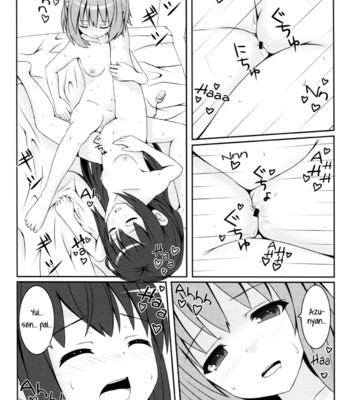 Yoru no aida dake no mahou | magic for nighttime only (k-on!) comic porn sex 17