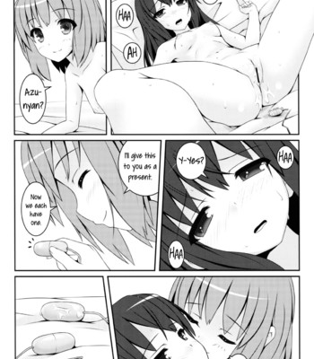 Yoru no aida dake no mahou | magic for nighttime only (k-on!) comic porn sex 21