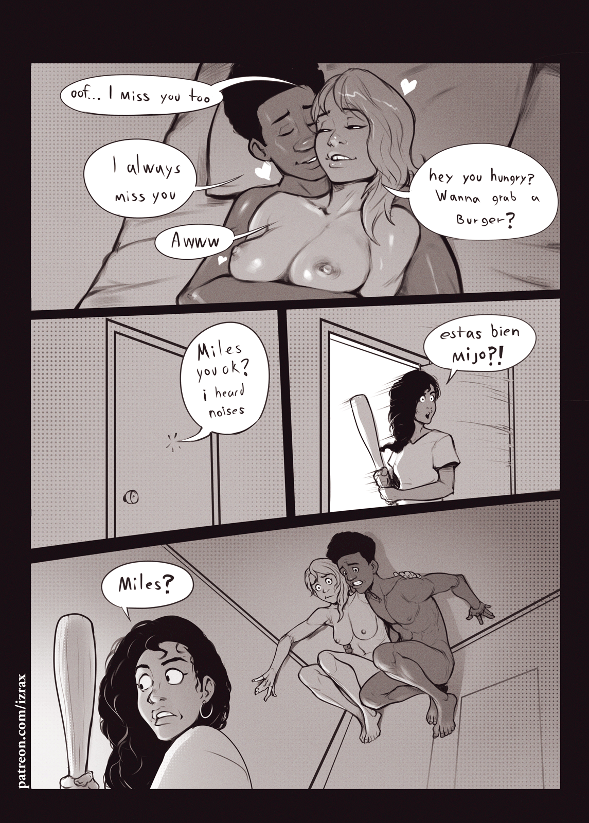 Into The Spider-Gwen comic porn sex 9