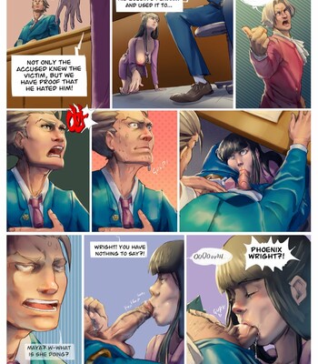 Ace Attorney – The Trial of Sex comic porn sex 5