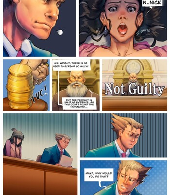 Ace Attorney – The Trial of Sex comic porn sex 12