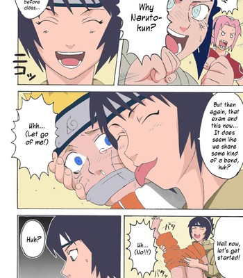 Anko Sex ed class Naruho Colored comic porn sex 5