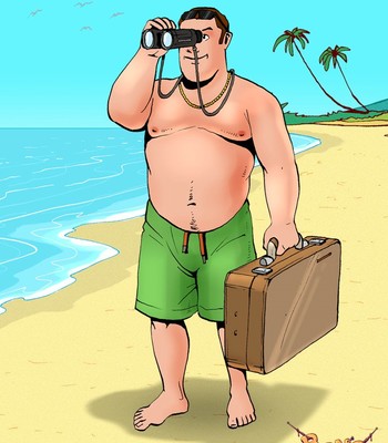 Bond-Adventures at the beach  comic porn sex 1