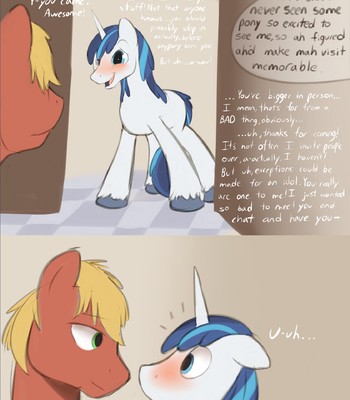 MLP: Shining Armor X Big Mac comic porn thumbnail 001