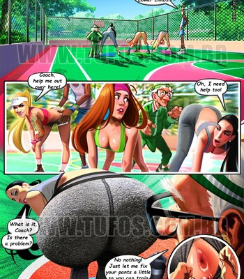 Old Geezers Help Girls Workout comic porn sex 4