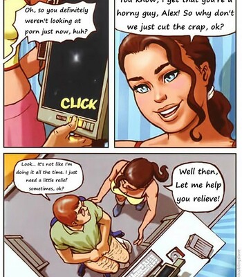 Sister catches brother comic porn sex 6