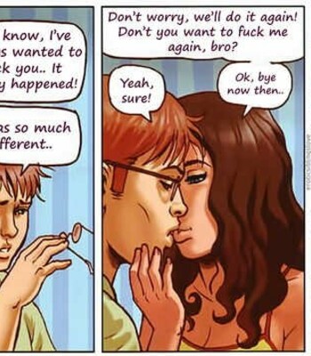 Sister catches brother comic porn sex 19