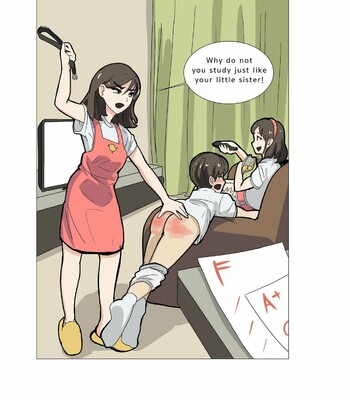 Spanking my Friends comic porn sex 38