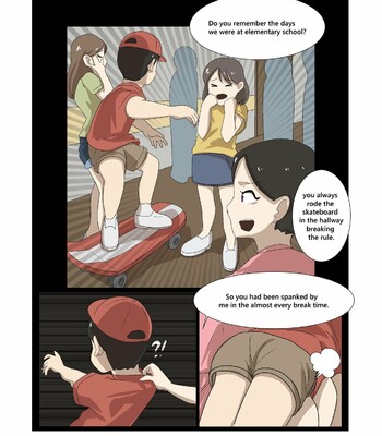 Spanking my Friends comic porn sex 49