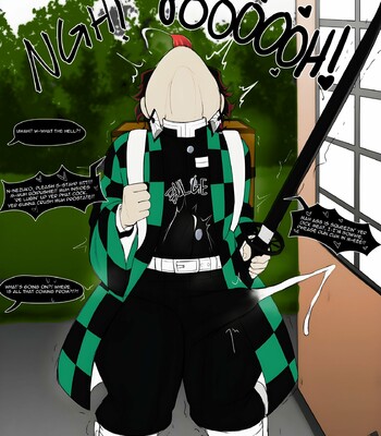 Tanjiro X Nezuko comic porn sex 3