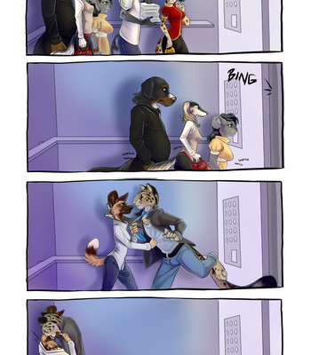 3 Dog Night: Elevator[M/F] comic porn thumbnail 001