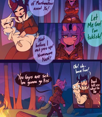 Carrie and the werewolf comic porn sex 1