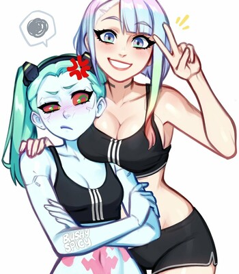 Cyberpunk Girlies – BlushyPixy comic porn sex 1