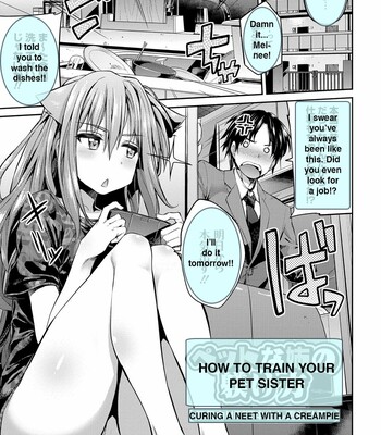 How To Train Your Pet Sister comic porn sex 1