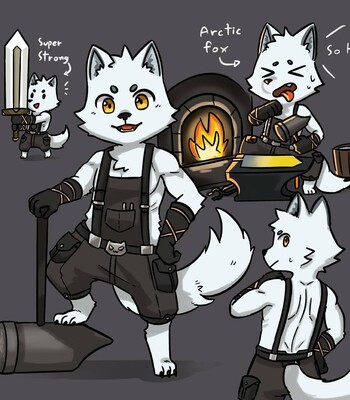 [No sex] Blacksmith comic porn sex 1