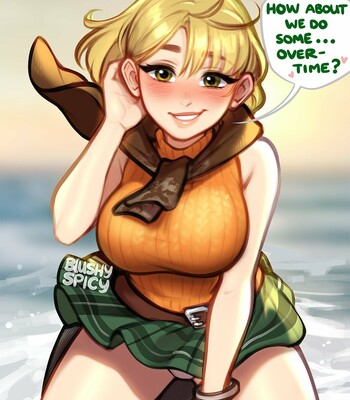 Resident Evil 4 Girlies – BlushyPixy comic porn sex 1