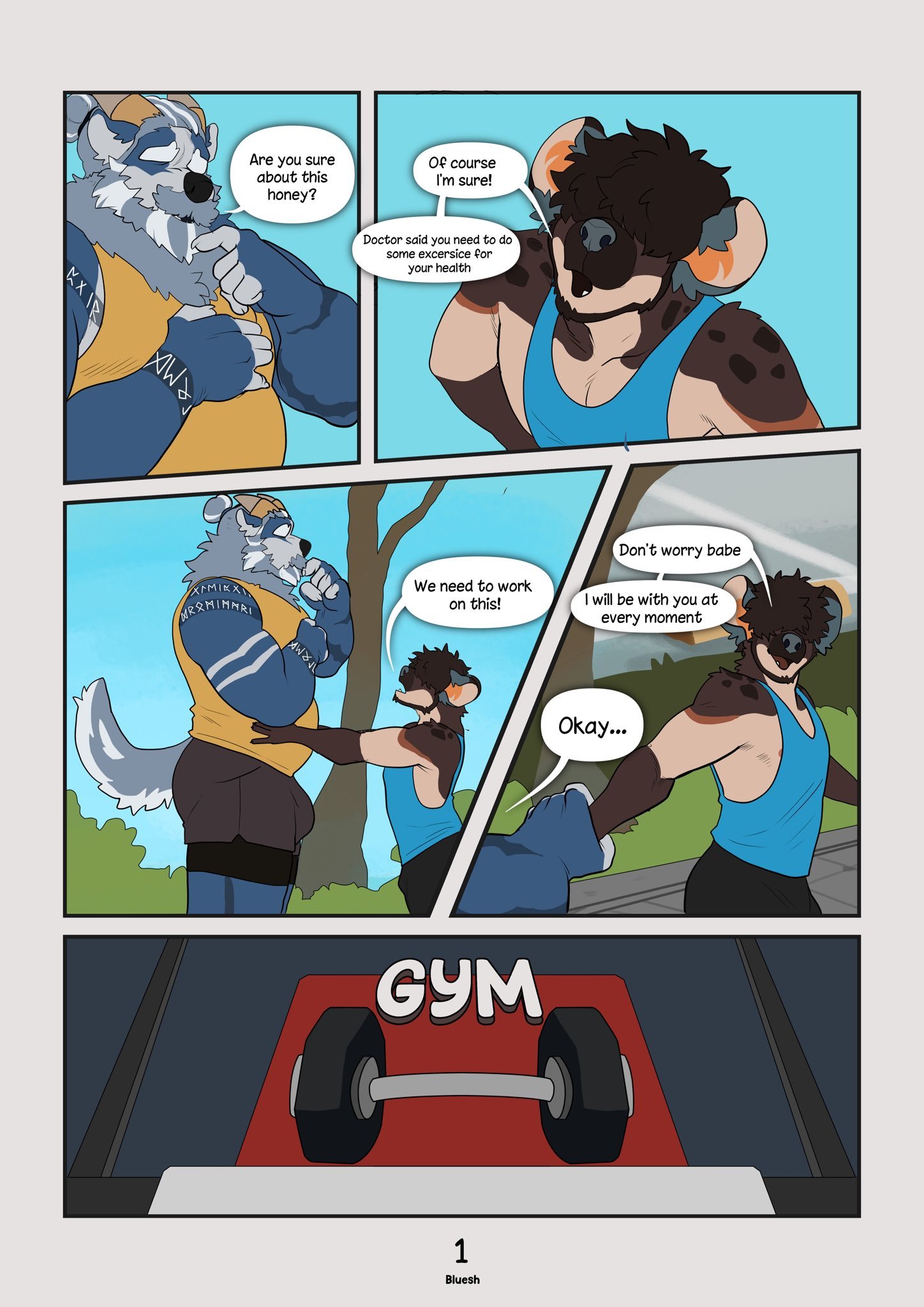 A Trip to the Gym comic porn 20 A Trip to the Gym comic porn thumbnail 001