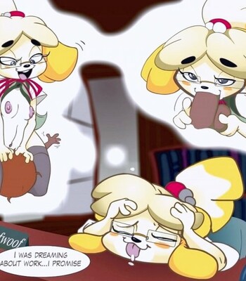 Animal Crossing › Isabelle después de hora (Animal Crossing) comic porn sex 1