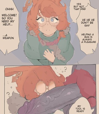 [Cafin] Aurora meets Ornn (League of Legends) comic porn sex 1