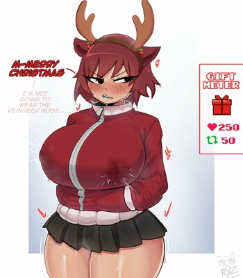 Kim Christmas Game comic porn sex 1