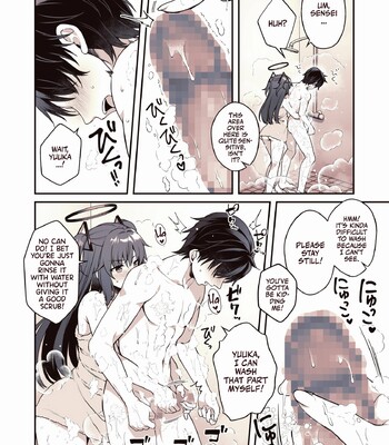 Shower de Yuuka to | Shower Time With Yuuka! comic porn sex 9