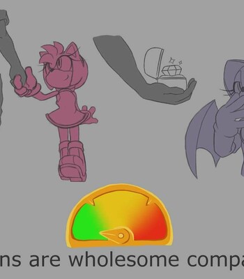 Amy x Human (Sonic the Hedgehog) comic porn sex 8