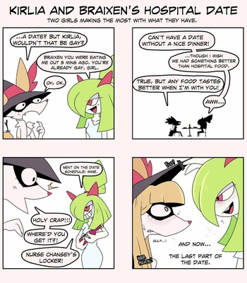 [PONPORIO] Kirlia and Braixen’s Hospital Date comic porn sex 1