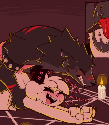 Reggie Summons a Hellhound comic porn sex 5