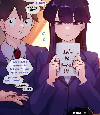 Komi Shouko NTR comic porn sex 1