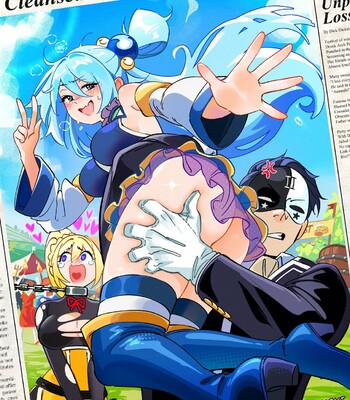 [Snegovski] Aqua’s news!💦 comic porn sex 1