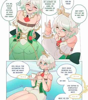Cecilia at Your Service + Animation comic porn sex 1