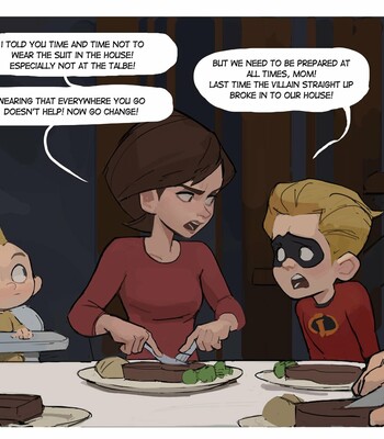 Helen Parr Secret Training [Amugea] comic porn sex 1