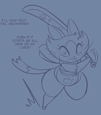 Moewnster Hunter: Jennifur comic porn sex 5