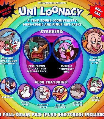 Uni Loonacy: Tiny Toons Looniversity comic porn thumbnail 001