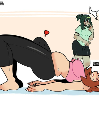 Yoga Uraraka And Frog! comic porn thumbnail 001