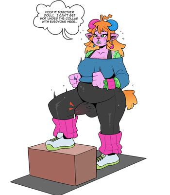 Una’s Yoga Shenanigans! comic porn thumbnail 001