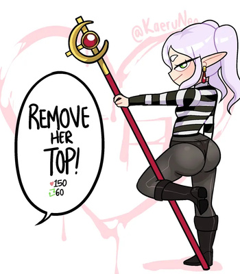 Frieren’s Strip Game comic porn sex 3